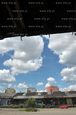 Gdansk. ul. Torunska. Teren dawnego dworca kolejowego,...