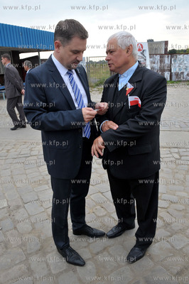 Gdansk. Rocznica podpisania Porozumien Sierpniowych....