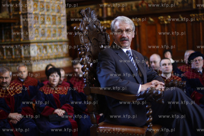 Gdansk. Dwor Artusa. Uroczysta sesja Rady Miasta ,...