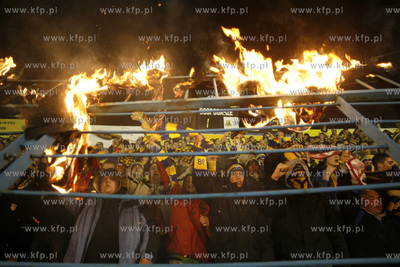 Gdynia. Ekstraklasa pilki noznej. Mecz Arka Gdynia...