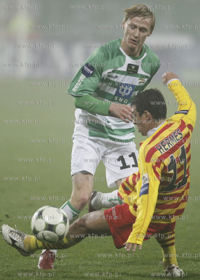 Gdansk. Mecz 1/2 finalu Remes Pucharu Polski w pilce...