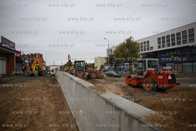 Gdansk. Przebudowa ul Hynka.
19.09.2011
fot. Krzysztof...