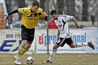 Wejherowo. Cwiercfinal Pucharu Polski w pilce noznej...