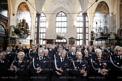 Gdansk. Dwor Artusa. Wojewódzkich Obchodach Dnia Strażaka,...