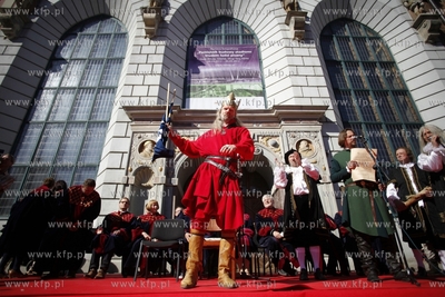 Gdansk. Swietowanie  rocznicy uszlachetnienia herbu...