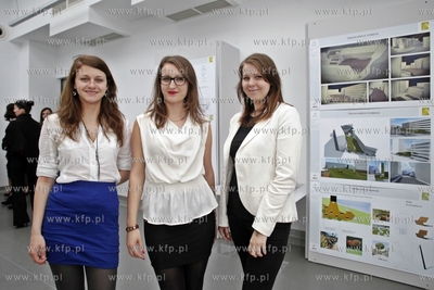 Sopocka Szkola Wyzsza. Wernisaz wystawy podsumowujacej...