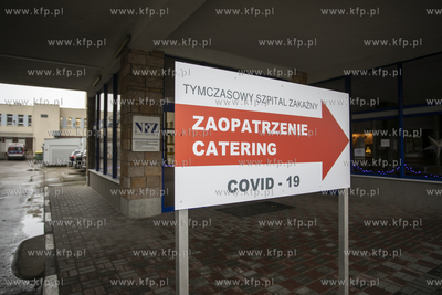 Szpital tymczasowy w Sopocie. Powstał w budynku sanatorium...