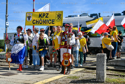 Kościerzyna. XXV Światowy Zjazd Kaszubów. Przyjazd...