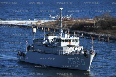 Okrety Stalego Zespolu Obrony Przeciwminowej NATO (SNMCMG-1)...