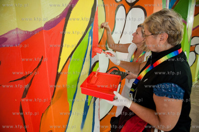 Gdansk. Przejscie podziemne w poblizu Gdanskiego Uniwersytetu...