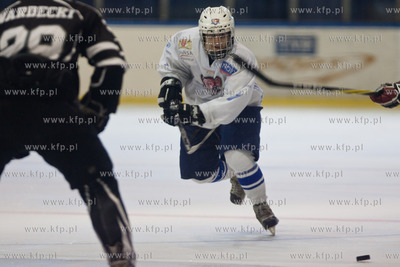 Gdansk. Hala Olivia. Mecz pierwszej ligi hokeja. KH...