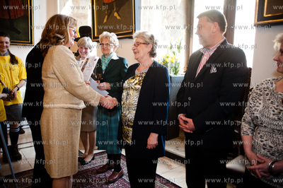 Gdansk. Ratusz Glownego Miasta. Pola Nadziei. Uroczystosc...