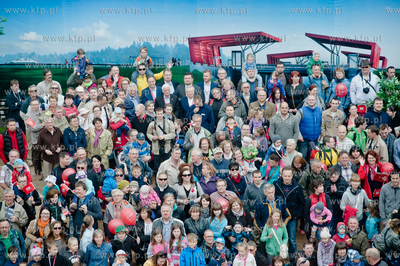 Gdansk. Matarnia. Kolej na PKM - Dzien Otwarty powstajacej...