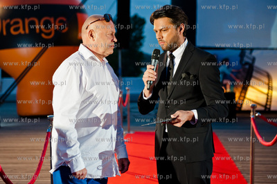 Sopot. Molo. Gala otwarcia festiwalu Orange Kino Letnie...