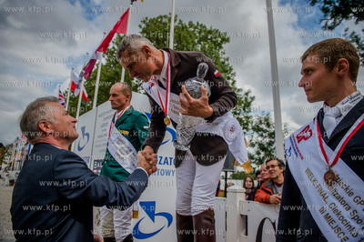 Ciekocinko. Pierwsza edyzja zawodow jezdzieckich Baltica...