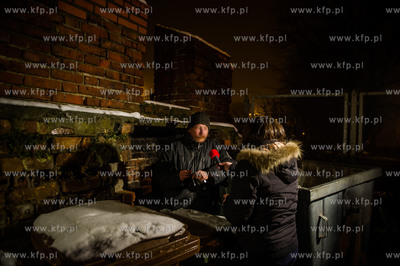 Gdansk. Prowadzone na terenie miasta liczenie osob...