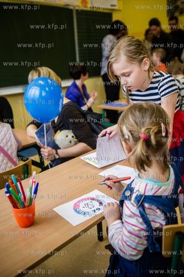 Gdansk. Dzien Otwarty SP 79 przy ul. Kolobrzeskiej.
28.02.2015
fot....