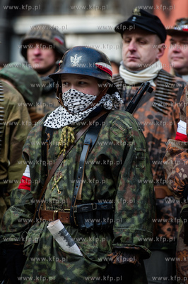 Gdansk. Narodowy Dzien Pamieci Zolnierzy Wykletych....
