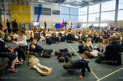 Gdans. Uroczystosc nadania imienia Arkadiusza Arama...