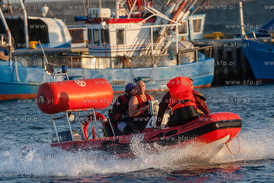 POrt w Kuznicy. Zakonczona powodzeniem akcja poszukiwawcza...