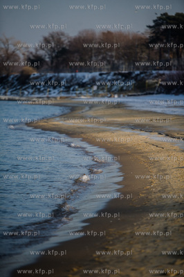 Gdańsk. Plaża w Brzeźnie.
16.02.2017
fot. Mateusz...