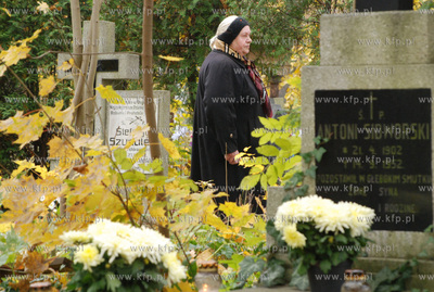 Cmentarz Garnizonowy w Gdansku przy ulicy Dabrowskiego...