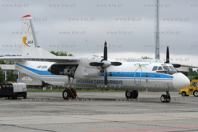 Gdansk, Rebiechowo Nz. Antonow An-26B Ukrainian Cargo...
