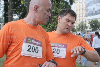 Dariusz Tiger Michalczewski wzial udzial w XV Maratonie...