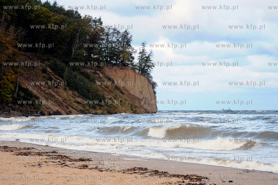 Gdynia. Orlowo. Sztorm na Zatoce Gdanskiej.
13.10.2009
Fot....