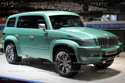 Targi motoryzacyjne w Genewie. Nz. Gazal
03.03.2010
fot....