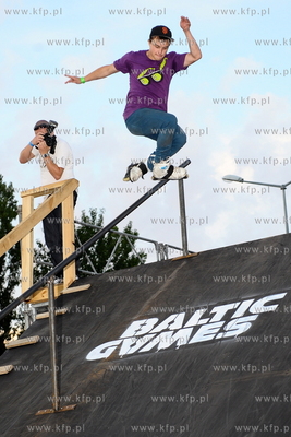 Gdansk. Plac Zebran Ludowych. Festiwal Sportow Ekstremalnych...