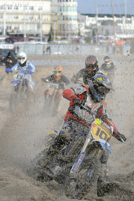 XX Final WOSP w Gdyni. Zawody Motocrossowe na Plazy...