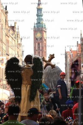 Otwarice 752 Jarmarku sw. Dominka w Gdansku. Uroczysta...