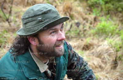 Ornitolog Leszek Damps
06.05.2012 fot. Maria Karczewska...