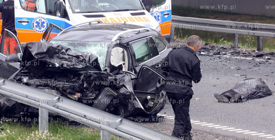 W wypadku samochodowym na obwodnicy Chojnic zginal...