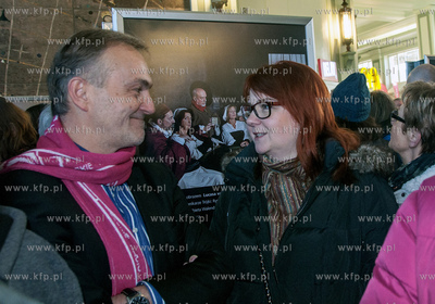 Otwarcie wystawy Trojka w obrazach wielkich mistrzow,...