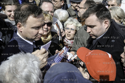 Tczew. Spotkanie kandydata PiS na prezydenta RP, Andrzeja...
