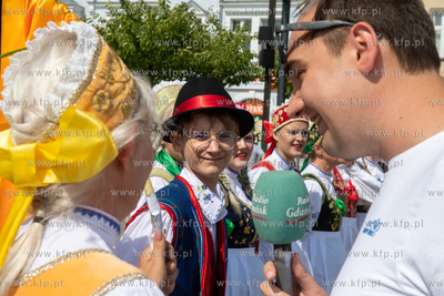 Dzień Flagi Kaszubskiej w Kartuzach. 18.08.2023. Fot....