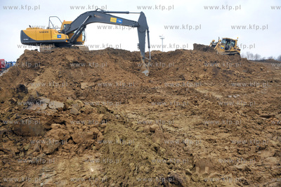 Oficjalne rozpoczecie budowy nowego terminalu, plyty...