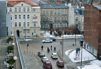 Gdansk - Wrzeszcz. Skrzyzowanie ul. Pniewskiego i jaskowa...