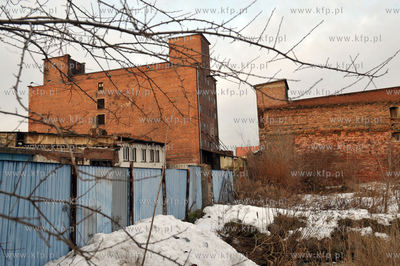 Gdansk. Wyspa Spichrzow. Nz. widok na Motlawe i stary...