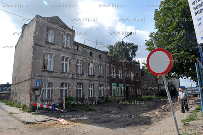 Gdansk Letnica okolice stadionu PGE Arena. Domy na...
