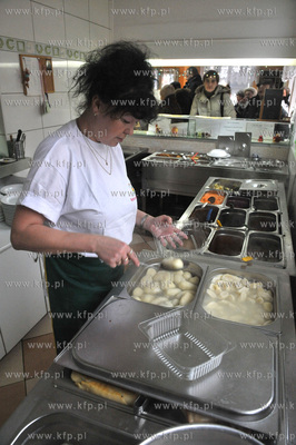 Bar Mleczny "Turystyczny" na ul. Szerokiej w Gdansku....