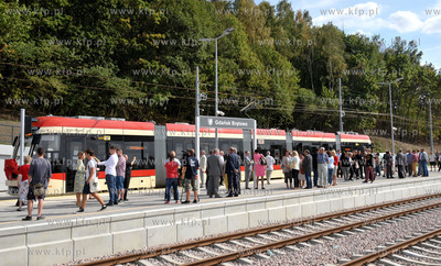 Pierwszy przejazd tramwaju nowa linią na trasie Siedlce...