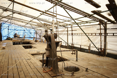 Gdansk. Stocznia Remontowa. Nz zaawansowane prace przy...