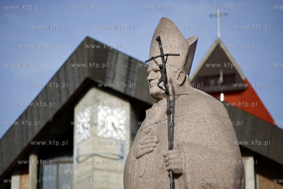 Gdańsk Zaspa. Kościół pw Opatrzności Bożej i...