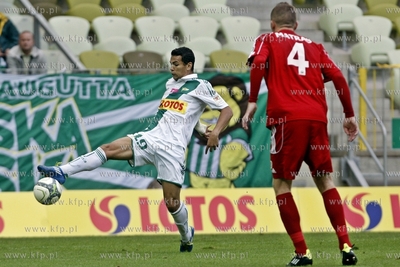 PGE Arena. Mecz o mistrzostwo Ekstraklasy Lechia Gdansk...