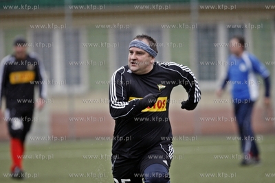 Gdansk. Boisko przy ul. Traugutta. Sylwestrowy mecz...