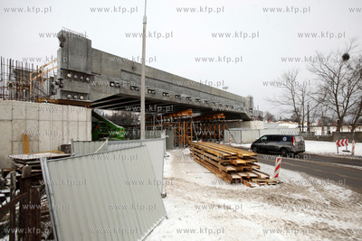 Budowa linii Pomorskiej Kolei Metropolitalnej. Nz....