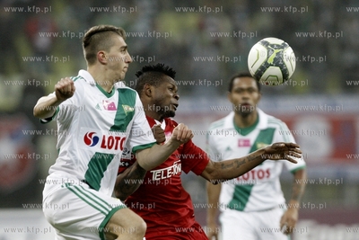 PGE Arena. Mecz o mistrzostwo T- Mobile Ekstraklasy....